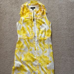 Banana Republic New Button Down Sleeveless Dress